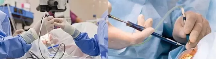 Cirugía para restaurar la visión.